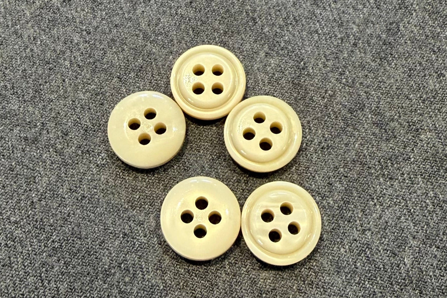 Casein Buttons